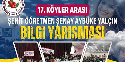 BAĞGÜMDER bilgi yarışması yapıyor