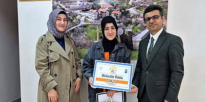 Bağımlılıkla Mücadele Yarışmasının Birincileri Ödüllerini Aldı