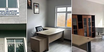 Bahçeli Belediyesi’nden Mahallelere Yeni Muhtarlık Binaları