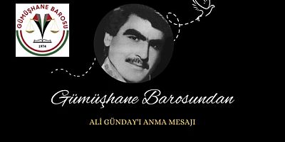 Baro Başkanı Aslan’dan Ali Günday Açıklaması