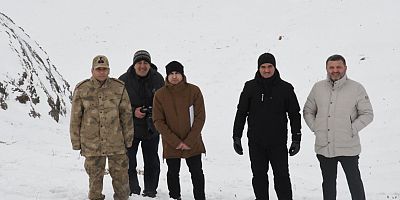 Baruş, Süleymaniye Kayak Merkezi Alanında İncelemelerde Bulundu