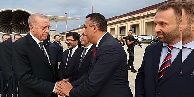 BAŞER  CUMHURBAŞKANI RECEP TAYYİP ERDOĞAN’I RİZE’DE KARŞILADI