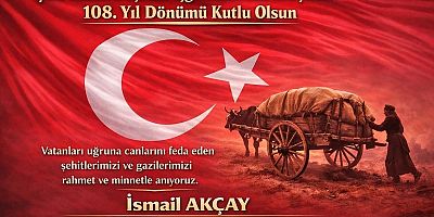 BAŞKAN AKÇAY’DAN 15 ŞUBAT KURTULUŞ GÜNÜ MESAJI