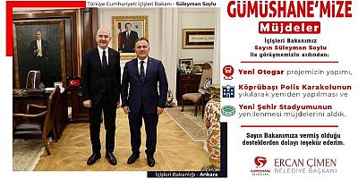 Başkan Çimen’den 3 Müjde