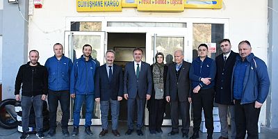 BAŞKAN ÇİMEN’IN KURUM ZİYARETLERİ DEVAM EDİYOR