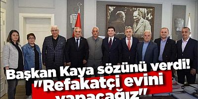 Başkan Kaya sözünü verdi! 