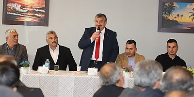 BAŞKAN YILMAZ, MUHTARLARLA TANIŞMA VE KAYNAŞMA YEMEĞİNDE BULUŞTU