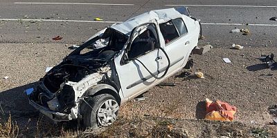 Bayburt-Gümüşhane karayolunda trafik kazası: 1 ölü