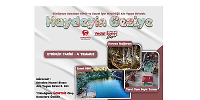 Belediyeden kadınlara özel gezi