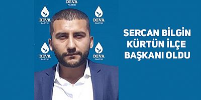 Bilgin Kürtün ilçe başkanı oldu