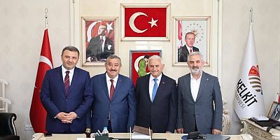 Binali Yıldırım Kelkit'te 