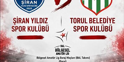 BÖLGESEL AMATÖR LİGİ BARAJ MAÇINDA DEV MAÇ