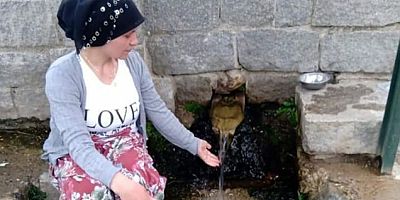 Bu köyün çeşmesinden doğal maden suyu akıyor