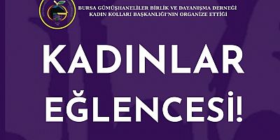 Bursa Gümüşhaneliler Derneğinden Kadınlar Günü Gecesi