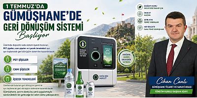 Canlı’dan Çevre Dostu Gümüşhane Vurgusu
