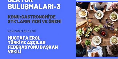 Çevrimiçi Gastronomi Söyleşilerinin Üçüncüsü Gerçekleştirildi