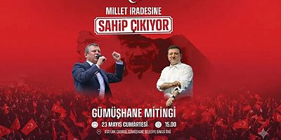 CHP Genel Başkanı Özgür Özel Gümüşhane’ye Geliyor: İl Başkanı Demir’den Mitinge Davet