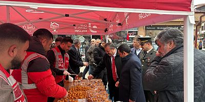 CHP Kelkit’ten Kurtuluş Günü’nde Lokma İkramı