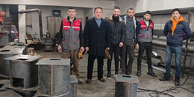 CHP’li Gençlerden Deprem Bölgesine Soba Desteği