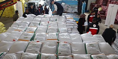 ÇİFTÇİYE %75 HİBELİ TOHUM DESTEĞİ