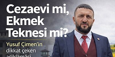 Çimen’den Cezaevi Tartışmasına Dikkat Çeken Çıkış: “Doğru Yatırım, Doğru Yerde Olmalı”