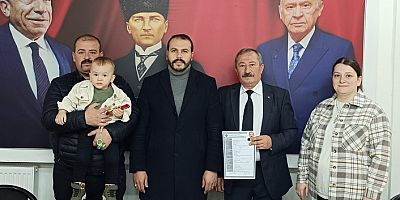 Coşkun müracaatını yaptı