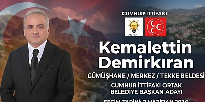 Cumhur İttifakı’ndan Kemalettin Demirkıran’a Ortak Adaylık