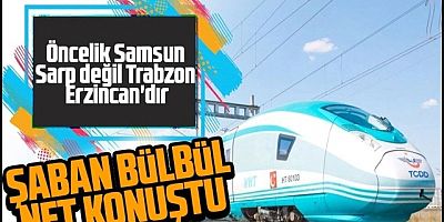 Demiryolu Öncelik   Erzincan-Gümüşhane-Trabzon  dur.