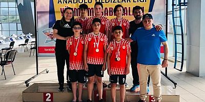 Denizi Olmayan Şehirden Yüzmede 14 Madalya