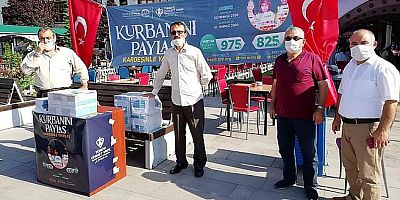 Diyanet Vakfı Kurban Bağış Standı Açtı