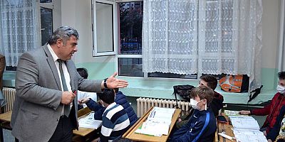 Dumlupınar Ortaokulunda Gece Etütleri