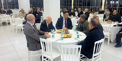 Duyarlı esnafa teşekkür yemeği