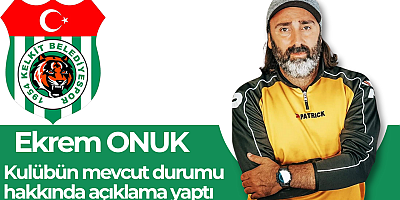 Ekrem Onuk Kulübün Mevcut Durumu Hakkında Açıklama Yaptı