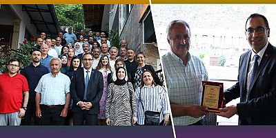 Emekli Olan Personele Veda Yemeği Düzenlendi