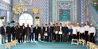 Ezan Okuma ve Genç Muhafızlar Hafızlık Yarışması Yapıldı