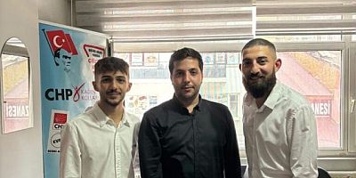 Ezber, seçilen ilk Merkez İlçe Gençlik Kolları Başkanı oldu