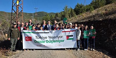 Fidanlar, Gazze’ye Dua, Doğaya Nefes Oldu