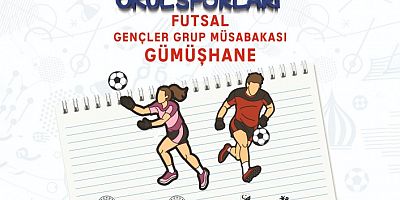 Futsal Grup müsabakaları Gümüşhane’de yapılacak