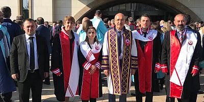 G.Ü  Akademik Yıl Açılış Törenindeydi