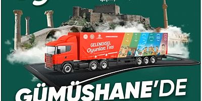 Geleneksel Oyunlar Tırı Gümüşhane’de çocuklarla buluşacak