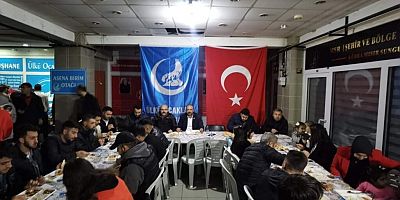 Geleneksel Ülkü Ocakları iftar programı sürüyor