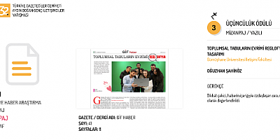 Genç İletişimciler Yarışmasından İki Ödül Daha