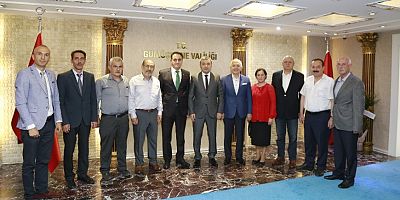 GTSO HEYETİNDEN VALİ TANSIVER'E ZİYARET