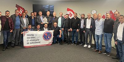 GÜBDER’DEN FRANSA’DA İLK VE TEK GÜMÜŞHANELİLER DERNEĞİNE ANLAMLI ZİYARET