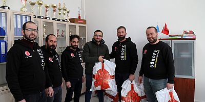 GÜMOFF’tan 60 Öğrenciye Mont ve Bot