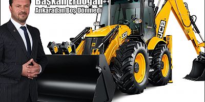 Gümüşgöze Belediyesi’ne JCB Kazıyıcı Yükleyici Desteği