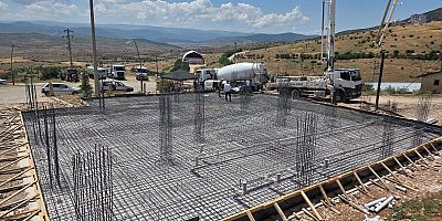 GÜMÜŞGÖZE'DE YENİ BELEDİYE HİZMET BİNASININ TEMELLERİ ATILIYOR