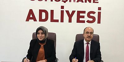 Gümüşhane Adliyesi ile ‘İş Birliği Protokolü’ İmzalandı