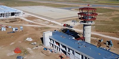 Gümüşhane-Bayburt Havalimanı’nda yüksekten düşen işçi öldü