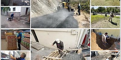 Gümüşhane Belediyesi Şehrin Dört Bir Yanında Hizmet Seferberliği Başlattı